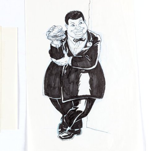 The absolute swagger on this Fat Albert drawing is unmatched