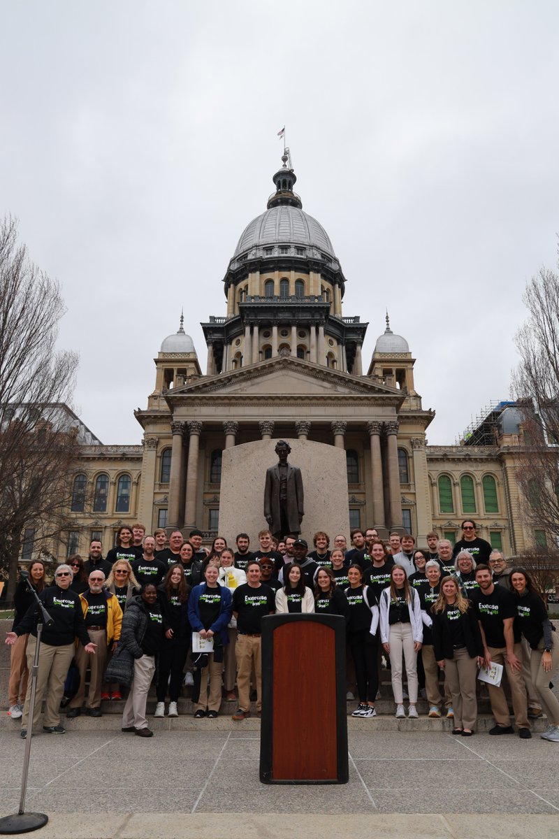 And that's a wrap! Thank you to all of our future professionals &amp; #HPE professionals for coming to Springfield to #advocate for high quality #HPE!
See you next year!
#ShapeUpIL