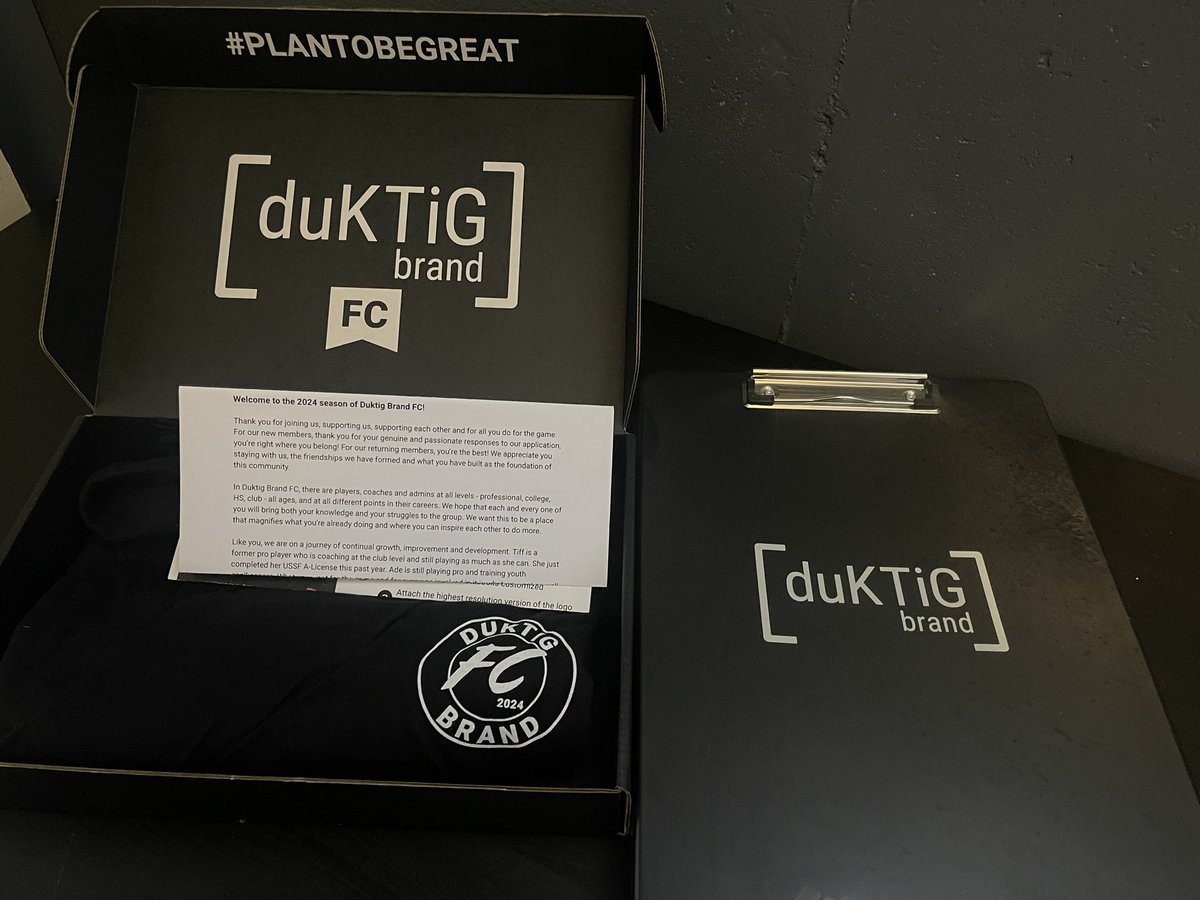 Excited to be a member @duktigbrand! #PLANTOBEGREAT