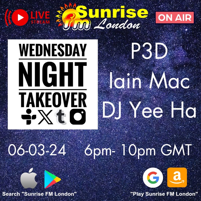 Wednesday Night Takeover tweet media