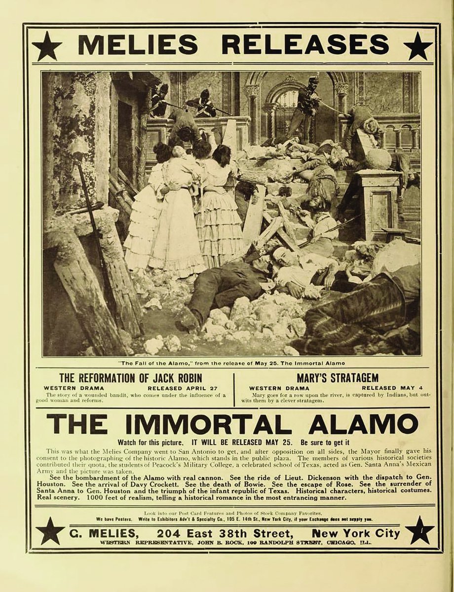#CINÉMA Dans la famille Méliès, je voudrais le frère : Gaston !

A New York, dans le New Jersey, au Texas puis en Californie, le cinéaste oublié produira quelque 175 films, dont de nombreux westerns et la première adaptation du siège de Fort Alamo.

➡️france-amerique.com/fr/gaston-meli…