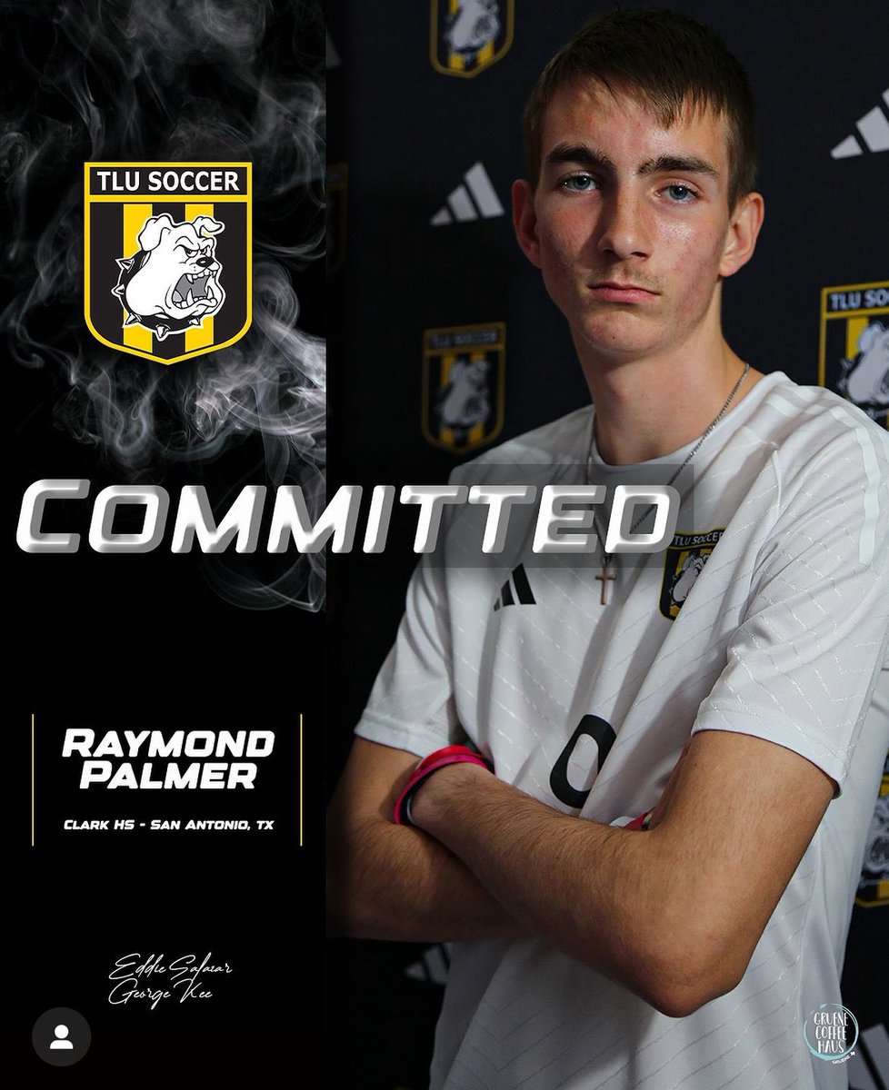 SA High School & Club Soccer (@6a_28) on Twitter photo Congrats <a href="/RaymondPalmer_9/">Raymond Palmer</a> on your commitment to play college soccer at <a href="/TLUSoccer/">TLU Soccer</a>!! So awesome! One of the top strikers in the city is staying local.
<a href="/sacitysc/">San Antonio City Soccer Club</a>
<a href="/ClarkCougarBSOC/">Clark Cougars Boys Soccer</a> Congrats <a href="/RaymondPalmer_9/">Raymond Palmer</a> on your commitment to play college soccer at <a href="/TLUSoccer/">TLU Soccer</a>!! So awesome! One of the top strikers in the city is staying local.
<a href="/sacitysc/">San Antonio City Soccer Club</a>
<a href="/ClarkCougarBSOC/">Clark Cougars Boys Soccer</a>