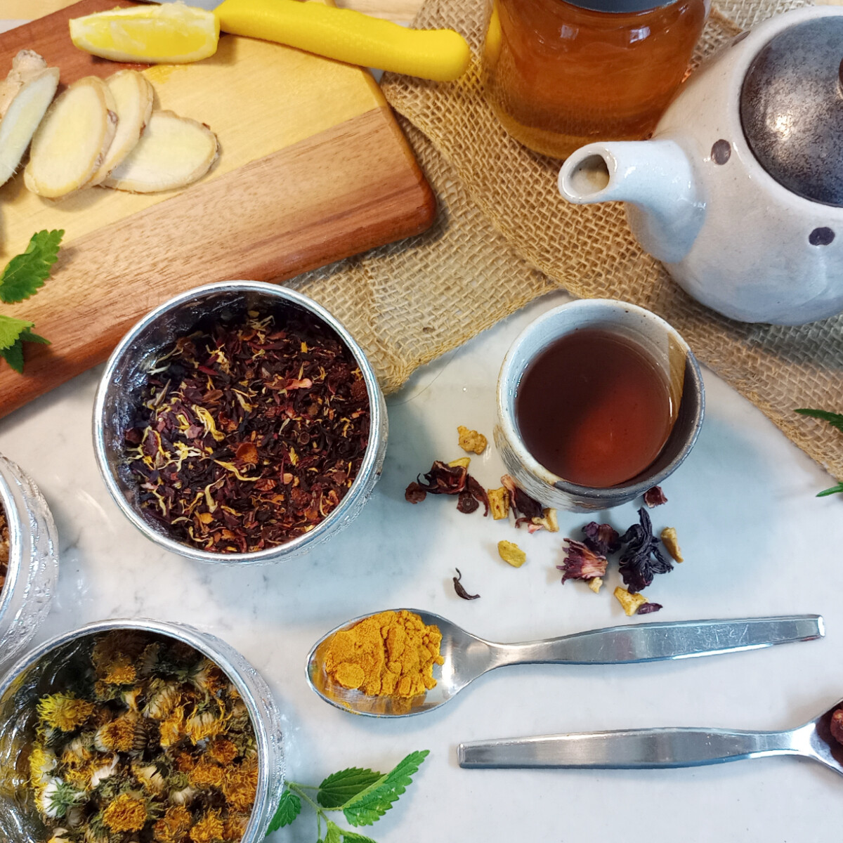 Hey, there! We have a new FREE ebook: Healing Herbal Teas You Can Make At Home. ☕🌿 Snag your free ebook packed with 85 pgs of timeless tea knowledge here 👉 rpb.li/j4vDZ 👈

#herbaltea #tea #teatime #herbs #tisane #free #ebook #herbal #healingherbs #tealovers