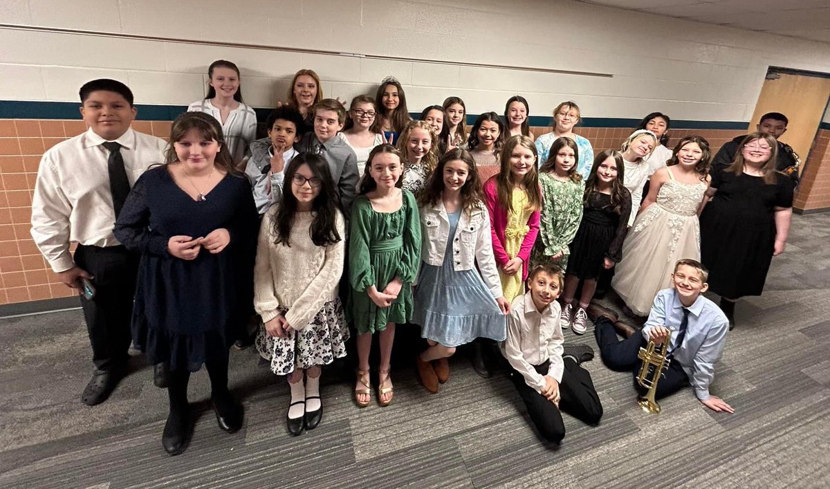 Congratulations to the 28 Marion Elementary School musicians who participated in the Wayne County Elementary All-County Music Festival on March 1 and 2. We'd also like to thank all of our staff who helped Marion host this successful event. Learn more: tinyurl.com/2rbn694s