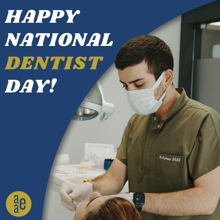 savingyourteeth's tweet photo. Today, we give special thanks to all dentists - both general practitioners and specialists - for everything they do to keep our oral health in check. A healthy mouth means a healthy body and we couldn't do it without you! 🦷✨ 

#nationaldentistday #dentist #oralhealth #dental https://t.co/GHT4pYOcIY