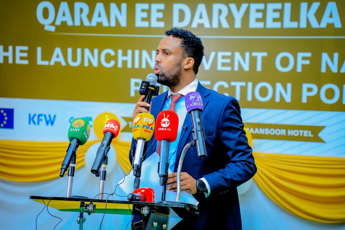 YPeer's tweet photo. Today, the Ministry of Employment, Social, and Family Affairs held the launching ceremony of the Somaliland National Social Protection Policy, which was approved and endorsed by the government.

#SocialProtectionLaunchCeremony
#SPLC
#SocialProtectionPolicy https://t.co/3FRh9HUQs0