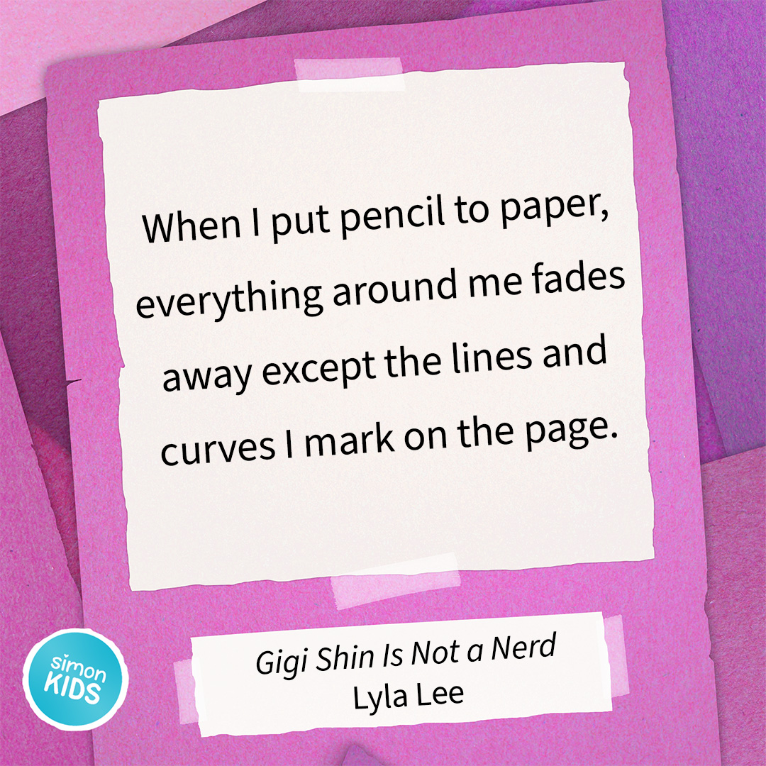 This first book in a new sparkling middle grade series by @literarylyla, #GigiShinisNotaNerd, follows a young Korean American girl who starts a business with her best friends to support her artistic dreams.