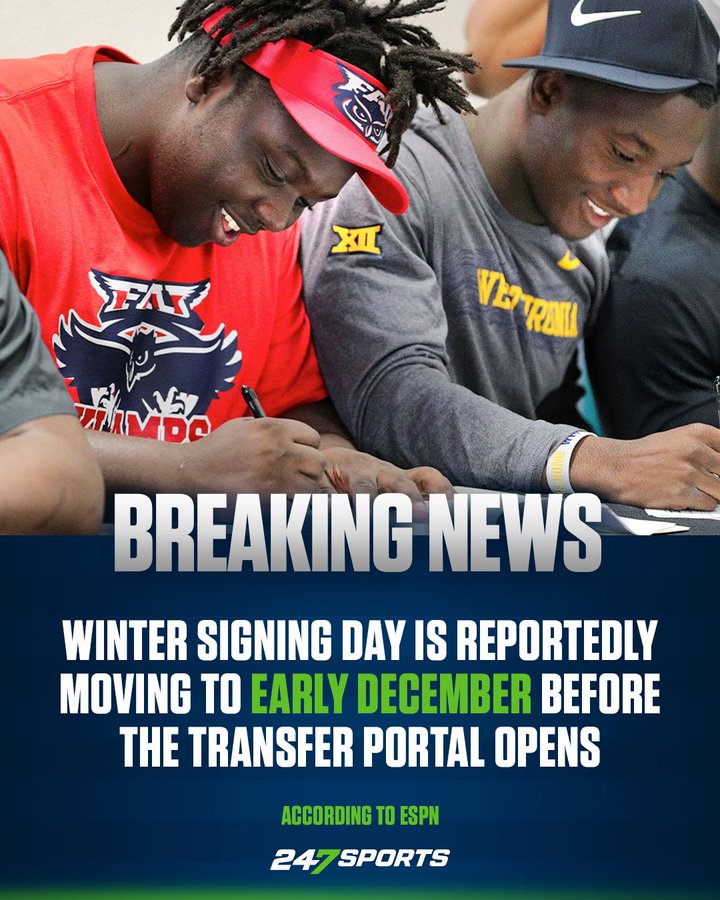 For aspiring college athletes, this means adapting to a faster recruitment cycle and making crucial decisions sooner. Stay informed and plan accordingly for this new phase in your athletic and academic journey! 247sports.com/article/colleg…
