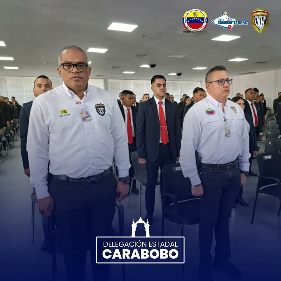 ACTO DE JURAMENTACIÓN DE FUNCIONARIOS QUE APROBARON EL PERÍODO DE PRUEBA Y ACREDITACIÓN DE ASPIRANTES A DETECTIVES DEL CICPC DESDE EL ESTADO CARABOBO.
instagram.com/p/C4LriHNuQ0N/…