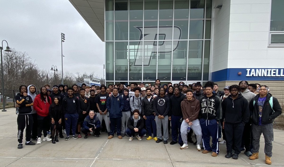 Thank you ⁦@nmdp_org⁩ ⁦@BetheMatchCOH⁩ for meeting with ⁦@PaceUFootball1 ⁦@PaceUniversity⁩ today. We look forward to contributing to the National Marrow Donor Program. ⁦