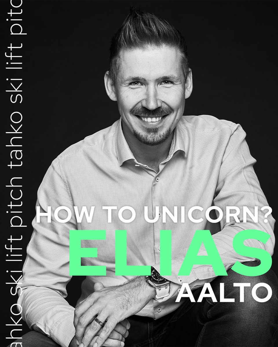 Ever seen a unicorn in North-Savo?🦄 <a href="/eVp/">Elias Aalto</a> will share his well-proven tips on how to scale a company to a global billion euro business! The <a href="/woltapp/">Wolt</a> co-founder knows how to deliver magic to startups, and Tahko Ski Lift Pitch is here to share the spell. 🪄

tahkoslp.com