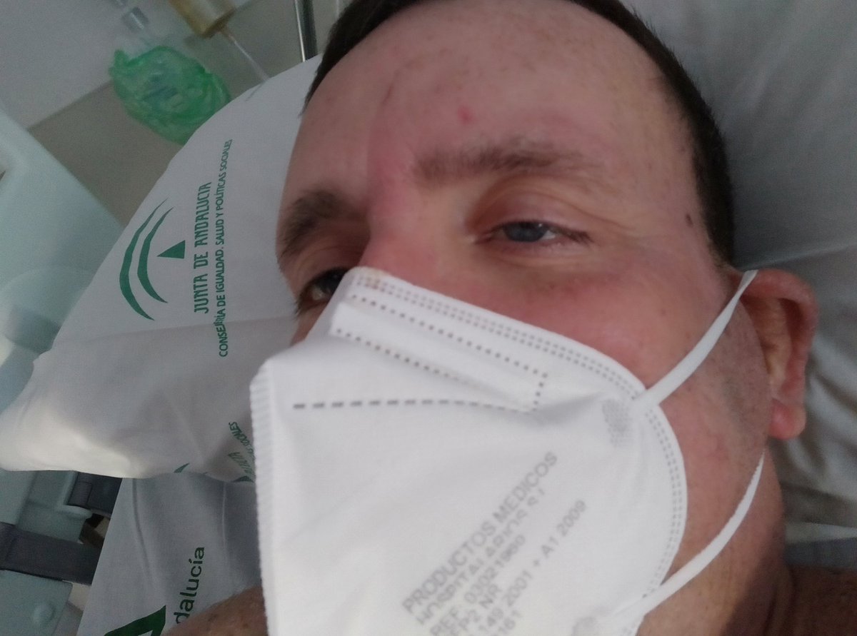 Juanma Diaz (@juanmadiaz) on Twitter photo Única publicación del día.
De los peores días que recuerdo de mi pasado reciente.
De 8 a 12 Hospital de Día.
De 12 a 19 aparcado en Urgencias. Por mucho que me lo expliquen jamás entenderé esto.
Fiebre, mucha tos y sin poder andar.
Y mi <a href="/merchidelgado/">Mercedes Delgado</a> conmigo.
Pero... #yomecuro Única publicación del día.
De los peores días que recuerdo de mi pasado reciente.
De 8 a 12 Hospital de Día.
De 12 a 19 aparcado en Urgencias. Por mucho que me lo expliquen jamás entenderé esto.
Fiebre, mucha tos y sin poder andar.
Y mi <a href="/merchidelgado/">Mercedes Delgado</a> conmigo.
Pero... #yomecuro