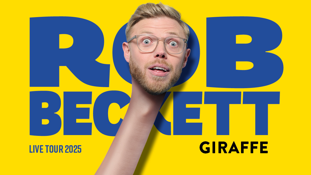 Rob Beckett: Giraffe - 08 May 2025 Due to popular demand, Rob Beckett has added an additional date and will be performing at the Cambridge Corn Exchange on 8 May 2025! Book your tickets now!