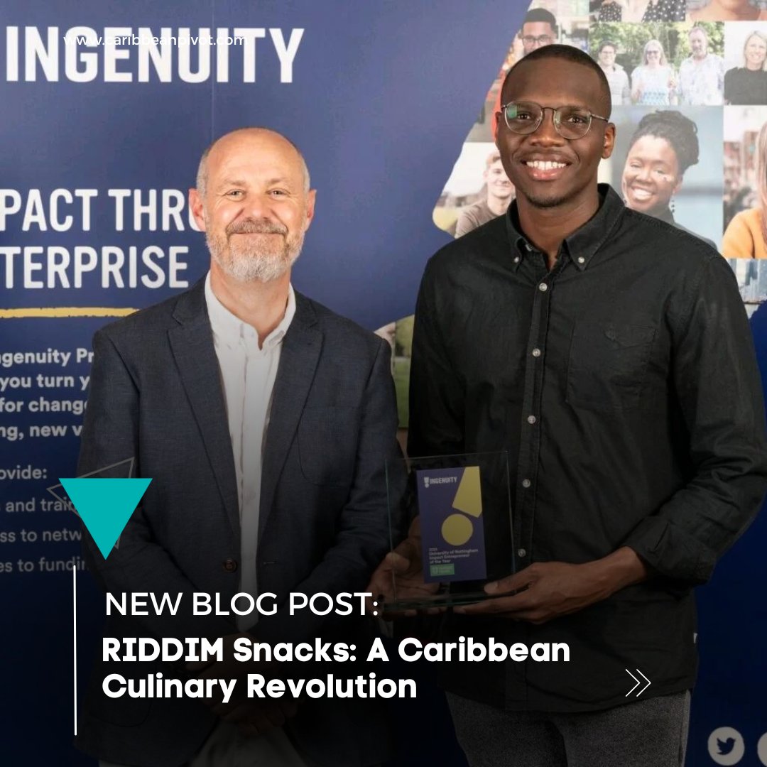 caribbeanpivot's tweet photo. Barbadian Entrepreneur, Jared Spencer is the founder of the vegan snack company, RIDDIM Snacks. Spencer uses his products to reshape the narrative surrounding Caribbean culture in the United Kingdom.

Read more of his compelling story here: 
https://t.co/pVmtXLfi7J https://t.co/F4t88Ctpw5