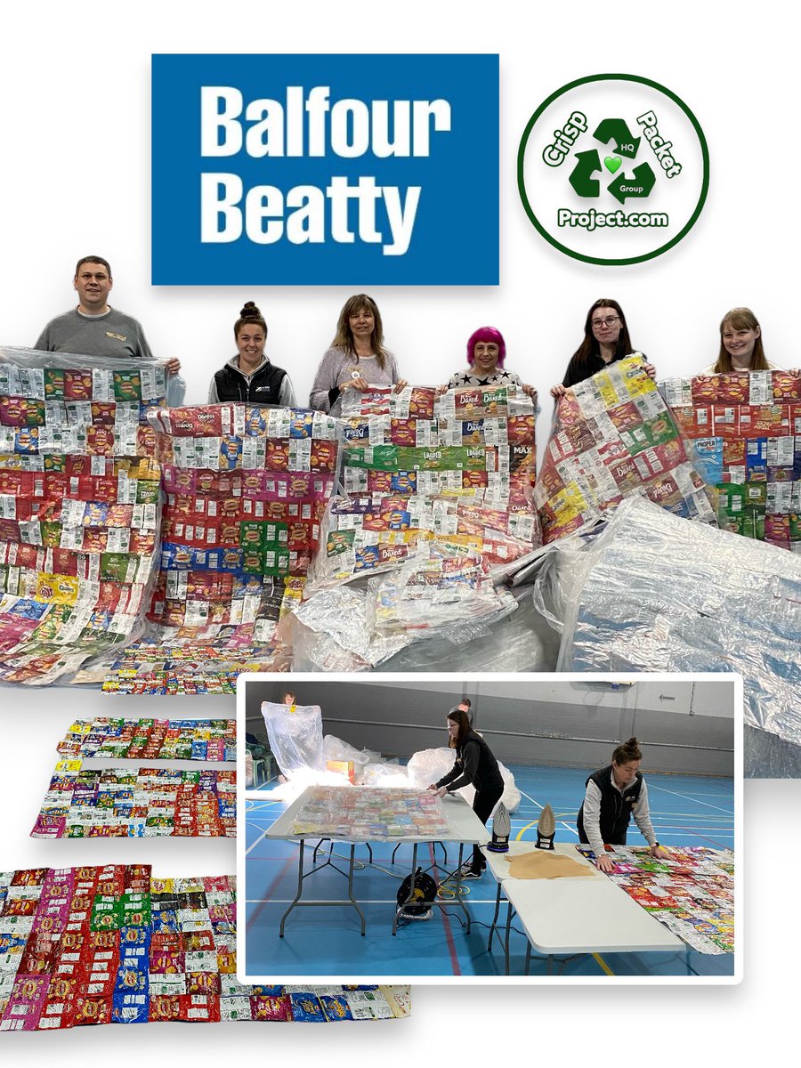 Amazing day with @balfourbeatty and our Amazing volunteers here at CPP HQ lots made and created to help one use plastic and less fortunate communities.💚♻️🌏#news #helpothers #plasticwaste #ukraine #survival 📸WEQRf6pcDw7wwwyd/?mibextid=WC7FNe