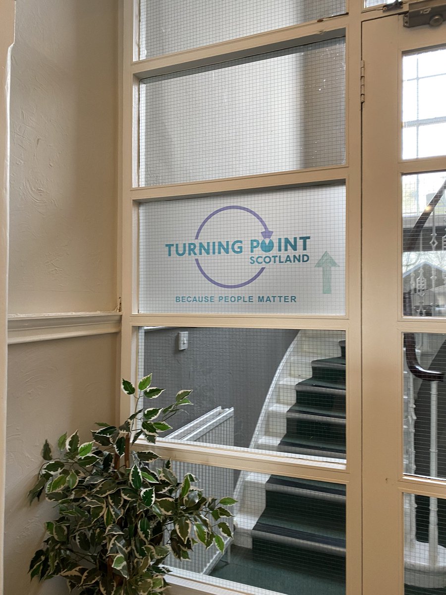 Had a great time today visiting our Fife Support Service and congrats to Louise Claire and Andy celebrating 1 year with <a href="/turningpointsco/">Turning Point Scotland</a>
