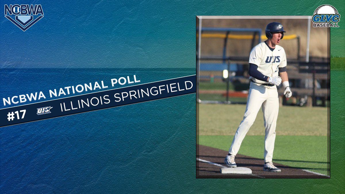 ⚾️ @NCBWA NATIONAL POLL @UISAthletics continue to rise in the rankings, checking in at No. 1️⃣7️⃣ this week 😤 🔗 GLVCsports.com/NCBWApoll #GLVCbase