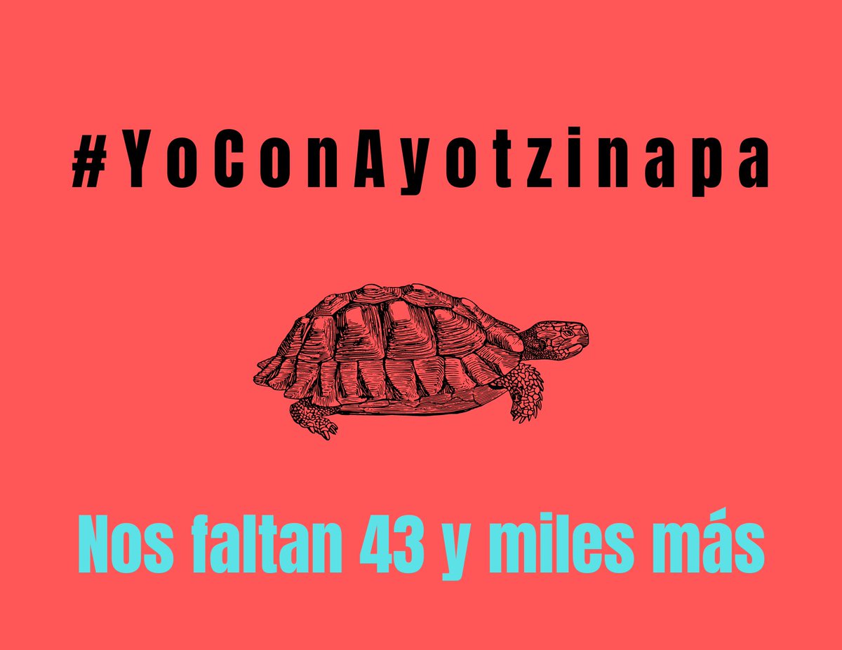 Siempre. #AyotzinapaNiPerdónNiOlvido
#AyotzinapaVerdadYJusticia