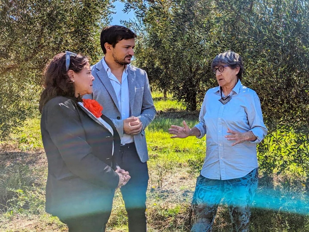 Recibimos a la delegación de Canadá encabezada por su Embajadora Carmen  Sorger 🇨🇦 en el Establecimiento Pique Roto <a href="/casivram/">PIQUE ROTO FOODS m vittoria sacca</a> . Producción de calidad en <a href="/CasupaMunicipio/">MunicipioCasupa</a> de la mano de los Italianos María Vittoria y Domenico 🙌