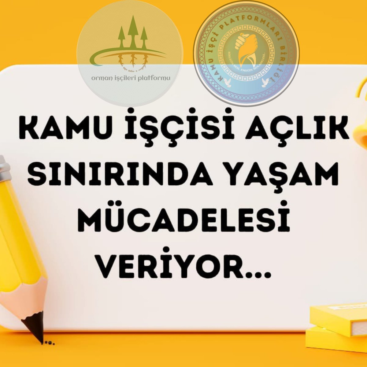 #isciyiDUYanVARmi
Kamu işçileri zam almadı.!!
Enflasyon farkı zam değildir.!