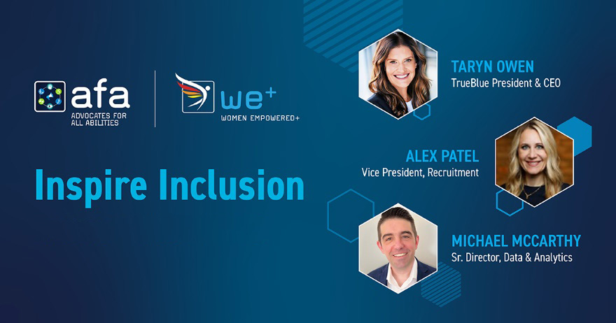 In celebration of Women’s History Month and Women’s Day, our AFA & WE+ ERGs are hosting a co-sponsored event this week called Inspire Inclusion. We're excited to hear from our teammates sharing their inspiring personal & professional stories of inclusion! #ThePeopleCompany