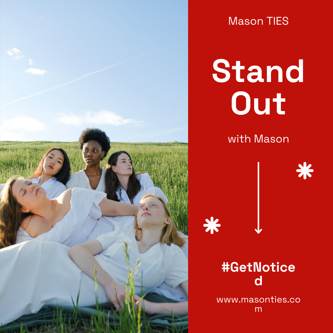 Masonties2022's tweet image. Tired of blending in at networking events? Stand out with unique accessories from Mason TIES! You&apos;ll be the talk of the room (in a good way). #Masonties #NetworkingNinja #LookGoodFeelGood