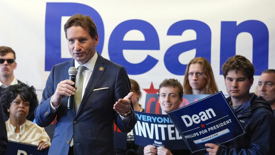 Dean Phillips Drops Out Of Democratic Primary Race—Endorsing Biden After Long-Shot Challenge
go.forbes.com/c/eYoy