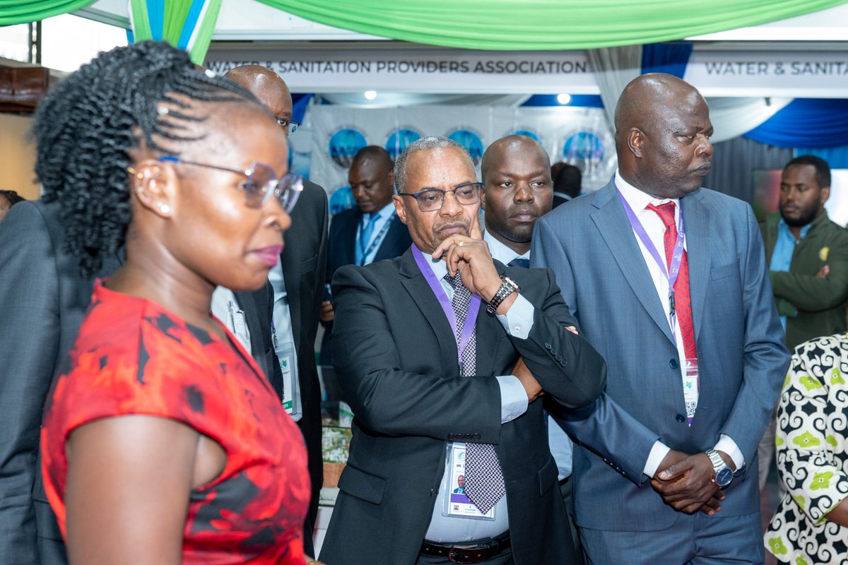 AthiWaterWorks's tweet image. Today the CS @MOWSI_KE Hon. Zachariah Njeru visited our display booth at the @wasic_invest conference. #Wasic2024 #sdg6