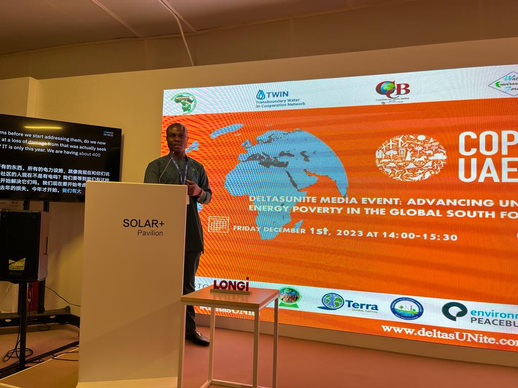AdhekegbaD's tweet photo. @ACCARD20 at COP28 in Dubai. Advancing global #SDGs solutions. @UN_Women @UNFCCC @UN @UNDPAfrica https://t.co/gFIM4yonXn