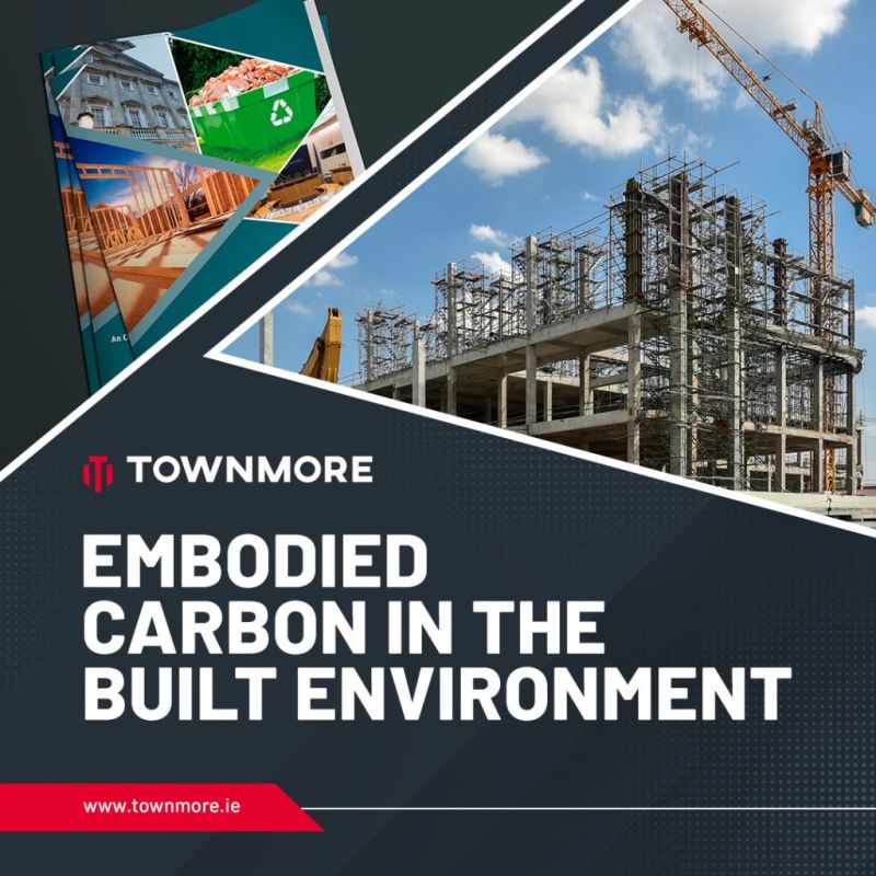 Tackling Embodied Carbon in the Built Environment 'Real demand is making carbon reduction targets appear unachievable using our current modes of delivering homes...” 👉 townmore.ie/news/townmore-… #embodiedcarbon #construction #netzero #irishconstruction #sustainability