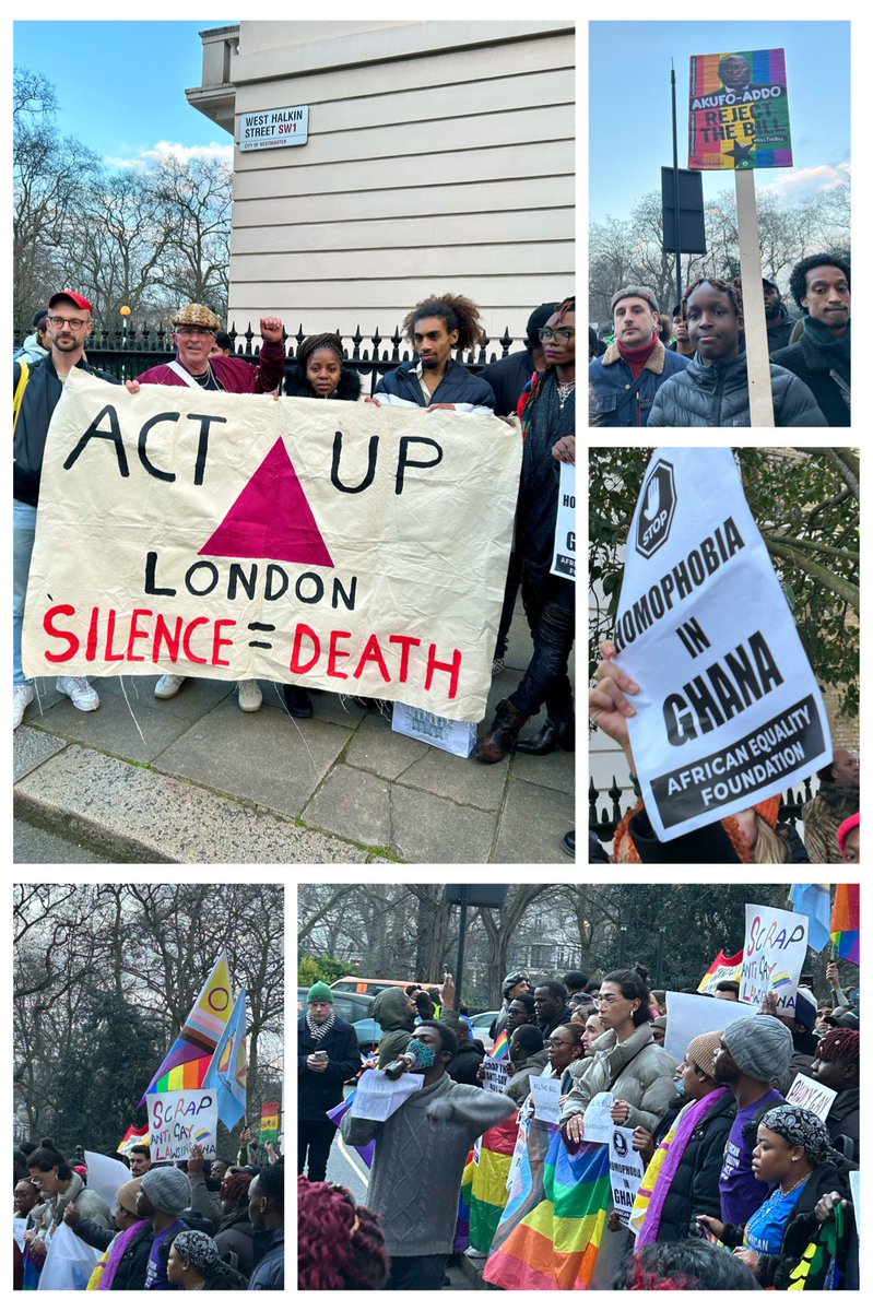 #Ghana LGBTs have asked us to protest 'Queer Ghanaian Lives matter' Driving Queers underground risks increasing HIV transmission ACTUP, FIGHT BACK FIGHT AIDS #QueerGhanaianLivesMatter #actuplondon #actupfightbackfightaids #ACTUP #silenceegualsdeath