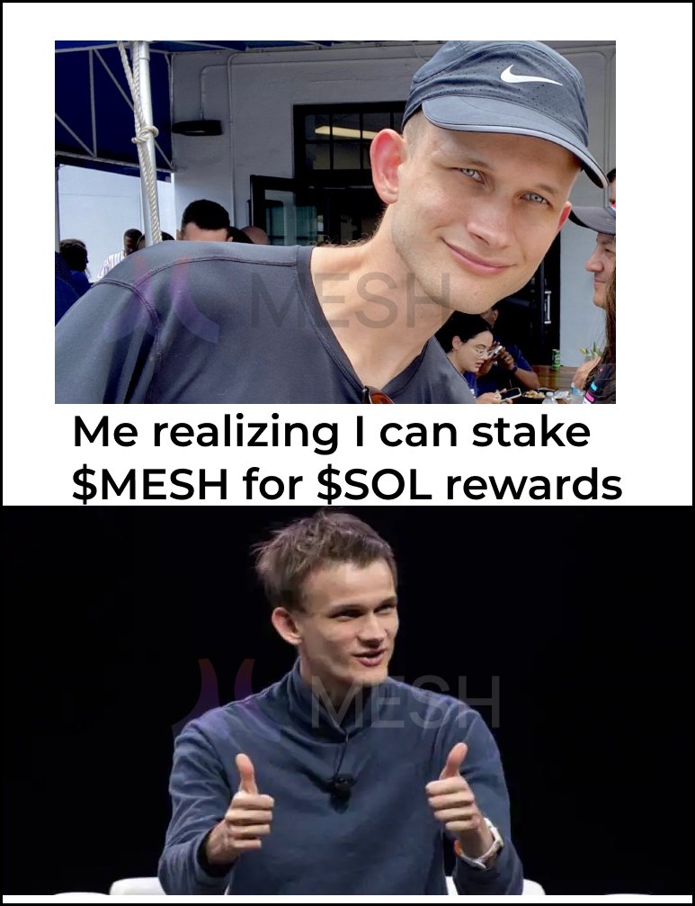 SatoshiScribes's tweet image. Feeling electric about the upcoming @Mesh_Protocol&apos;s $MESH token launch on March 15th! ⚡️

This meme perfectly captures the excitement for a new era of DEX Aggregation on #Solana! 

#MeshProtocol $MESH #MeshTokenLaunch