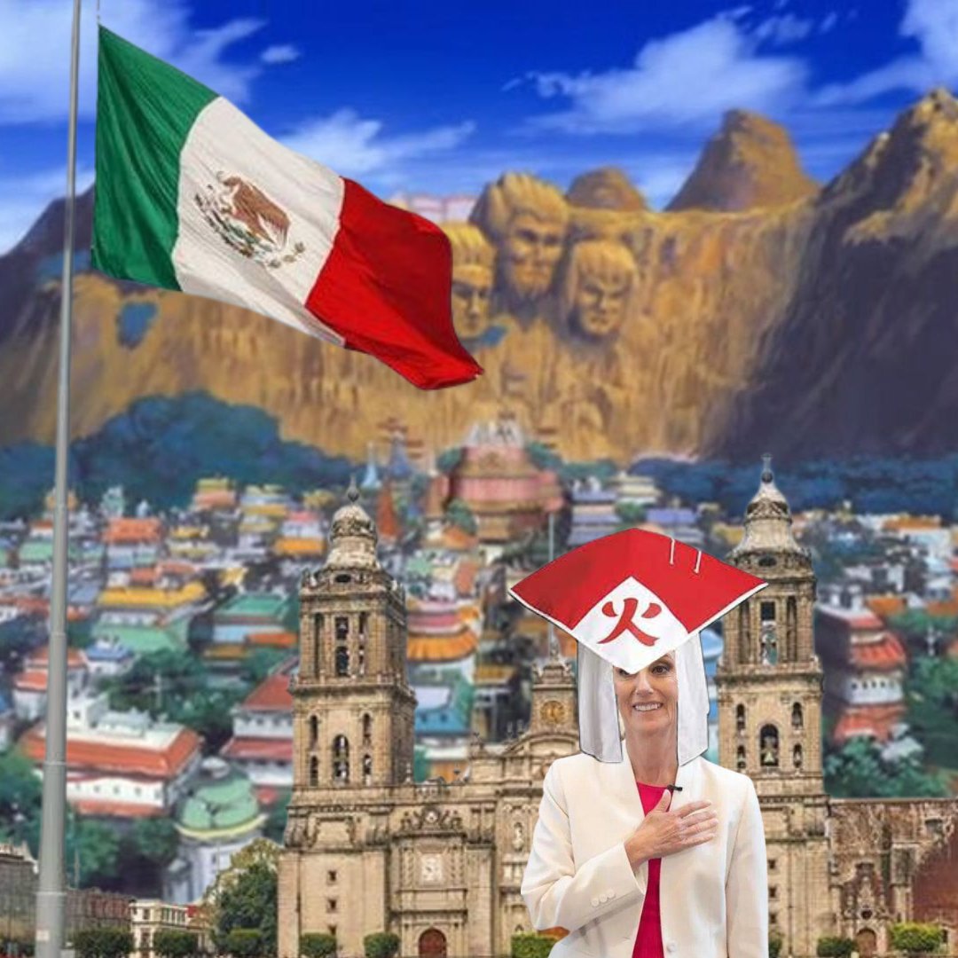 #ClaudiaPresidenta💖| Yo si quiero vivir ese momento donde Claudia-sensey llegue a ser Hokague y luche por llevar Bienestar a toda la aldea escondida entre el maiz. México quiere Honestidad, México quiere a Claudia.