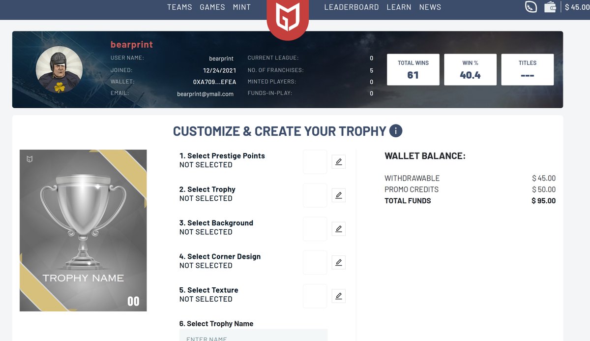 GM Dynasty | Football Strategy & League Play tweet media