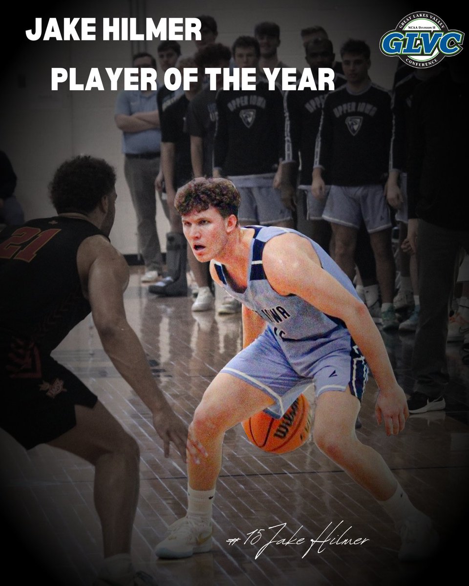 💎RARE FEAT💎New conference, same accolade. 

Jake Hilmer was named GLVC Player of the Year, following last season's NISC South Player of the Year Award. #FeathersUp