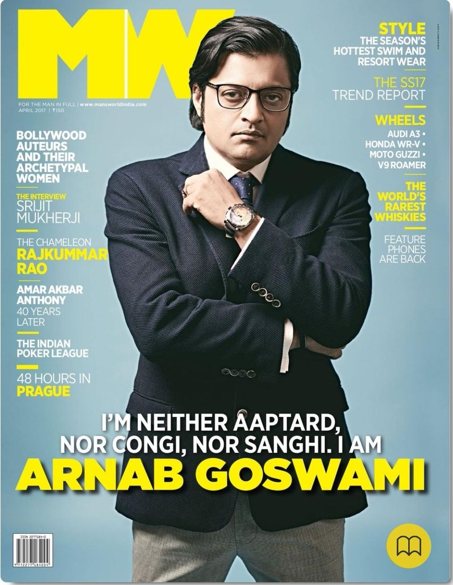 To The Man, The Myth, The Legend - The one & only #ArnabGoswami : Continue to be the awesome, amazing soul that you're. Happy B'Day Arnab ! 💫 ~ On yesterday's vindication, quoting AG, 'Scratches, scars, and deep injuries are trophies of a war well fought.' #RepublicSummit2024