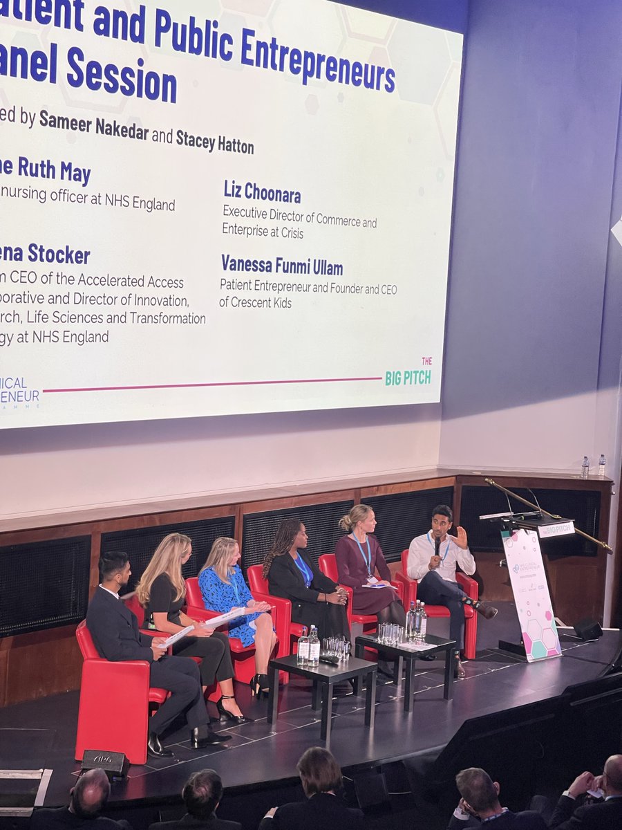 A brilliant Patient and Public Entrepreneur Panel Session! 🚀 Thank you to our hosts and panellists for their unique perspectives and insights. #CEPBIGPITCH #NHSCEP8