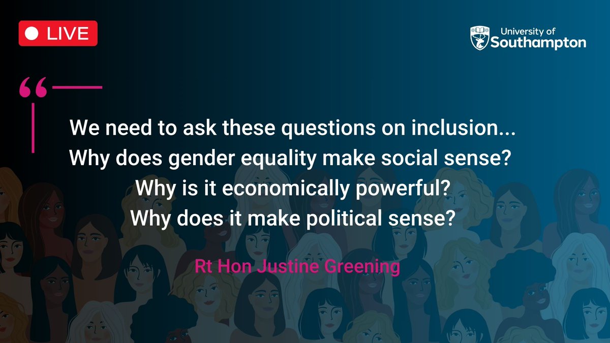 #inspiringinclusion Inspiring Inclusion with RT Hon Justine Greening is now live! You can still watch this event live online by following this link: app.sli.do/event/bV5MCEJa…
