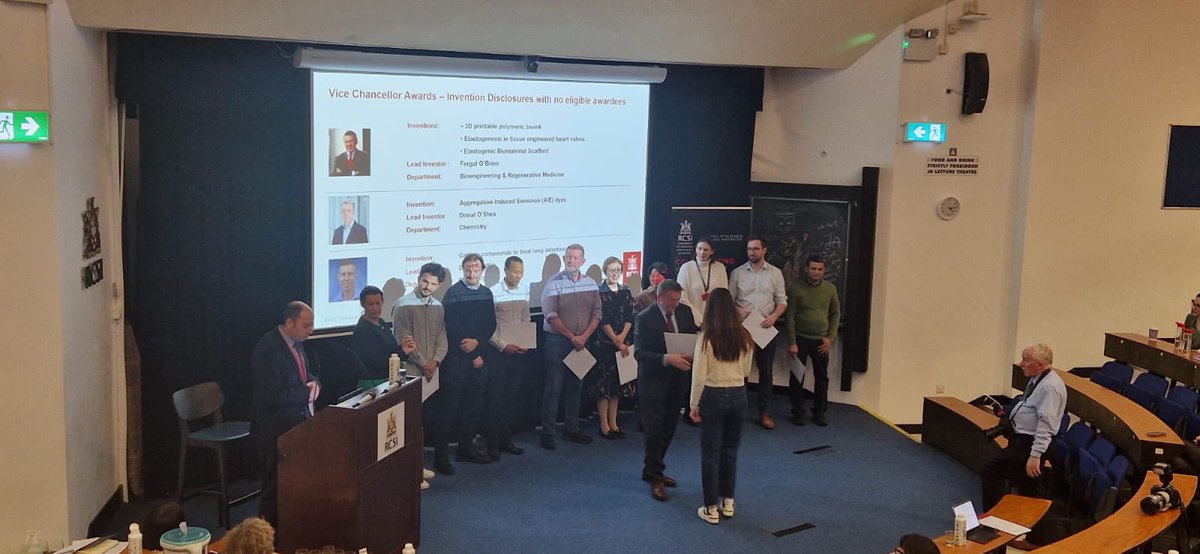 Great to see @DrgGastro well represented through excellent oral presentation by Xinxin Shao and winning an invention disclosure award posters by @GenuaFlavia @Alejandra_RSosa at @RCSI_Research annual research day 2024 #IBD #ColorectalCancer @RCSIPharmBioMol