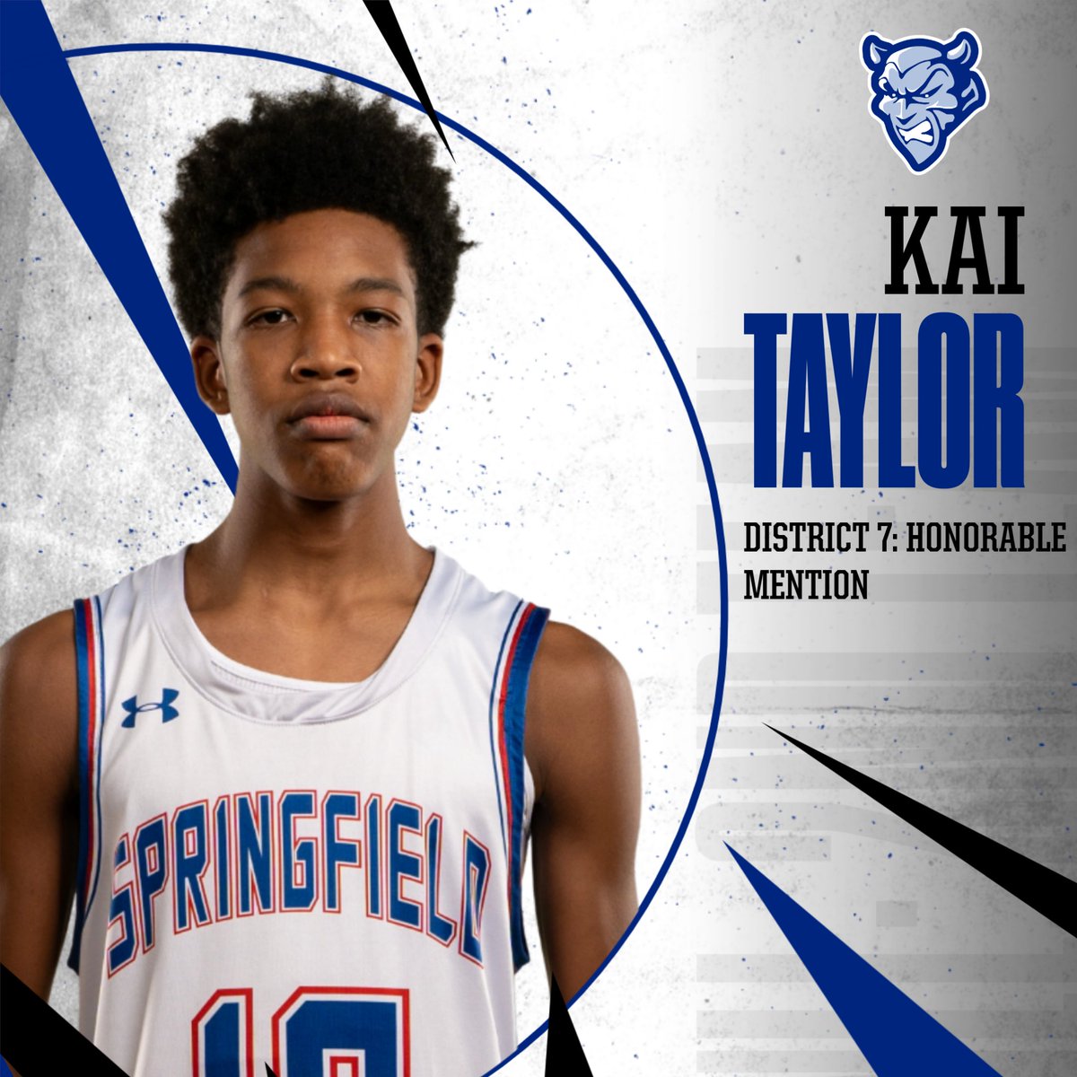 With our season complete, let's put a spotlight on the recognition our athletes received from area coaches:

Kai Taylor: Honorable Mention All-District 7