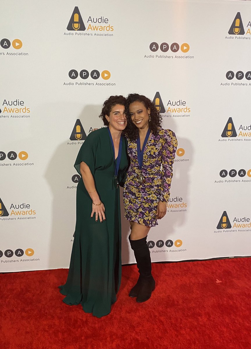 A couple photos from this year’s #AudieAwards ✨ Congrats to all the finalists and winners! #audies2024