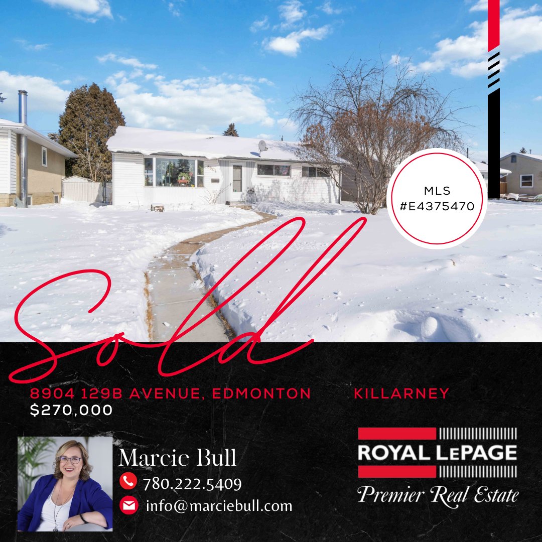 stalbertpremier's tweet photo. SOLD! Wow that was quick! Call Marcie today for incredible results!
@stalbertpremier https://t.co/XyuOR9IsGy