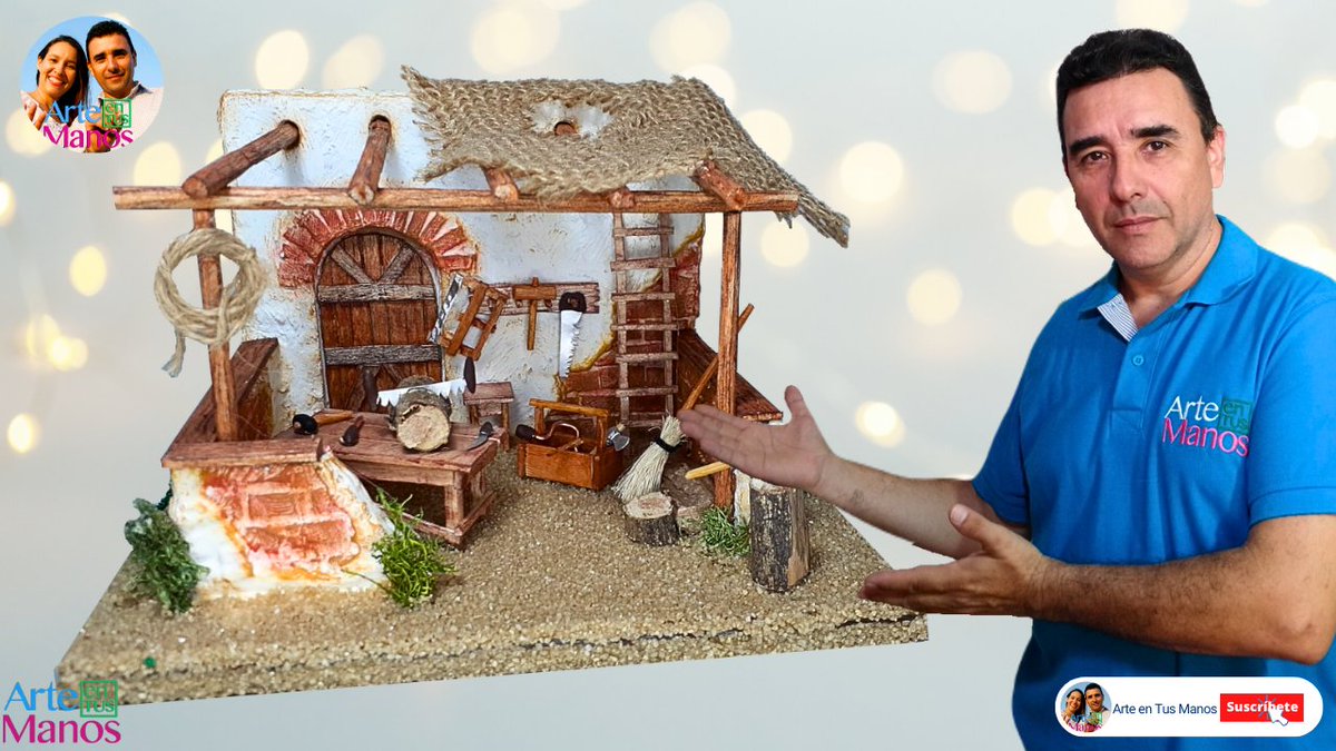 🔴Cómo Hacer CASAS PARA PESEBRES, Belenes, Maquetas, TALLER DEL CARPINTER... youtu.be/izvJNdl2J2E?si… a través de <a href="/YouTube/">YouTube</a>
