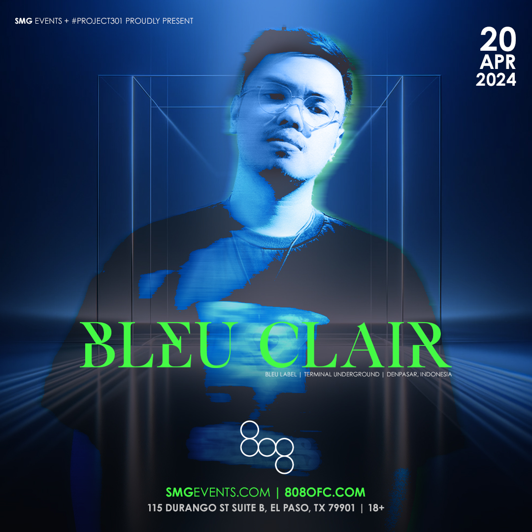 [Announcement] Presenting BLEU CLAIR on Saturday April 20, 2024 🔹 Tickets ON SALE NOW via SMGEvents.com | 808ofc.com | Get them before they increase in price ✅