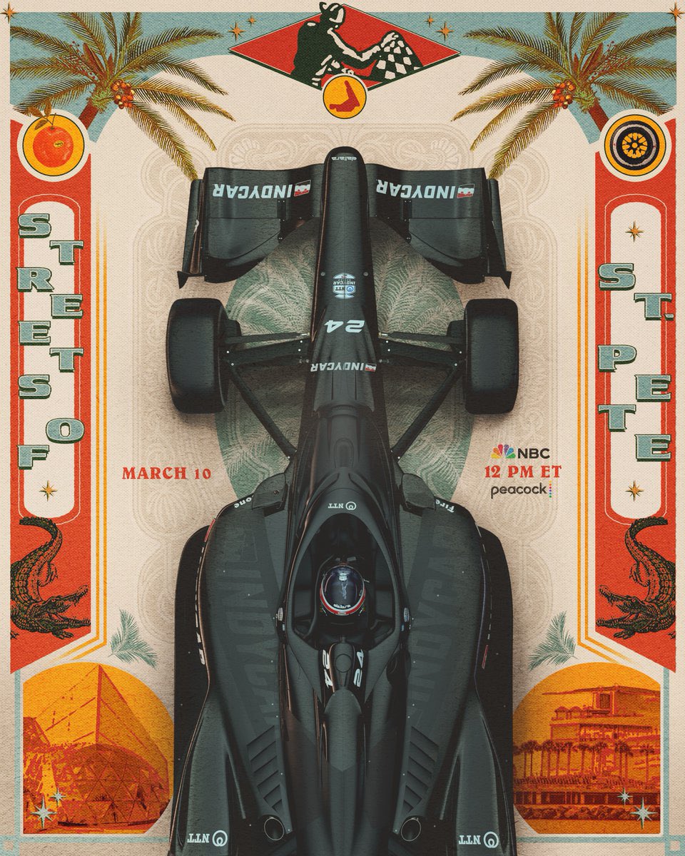 gracekeller_psd's tweet photo. One of my favorite race posters to date- see ya tomorrow St. Pete✈️ https://t.co/uNvrIb44pf