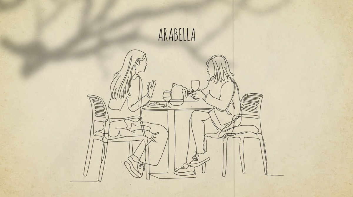 Hello friends, would you like to join us for the premiere of the lyric video for our new single Arabella!? ✨ It's tonight on YouTube at 9pm, there will be a live chat, and you can even bring popcorn if you want 🍿 It'd make our day to see you there! youtu.be/KQgQnU-OSLs?si…