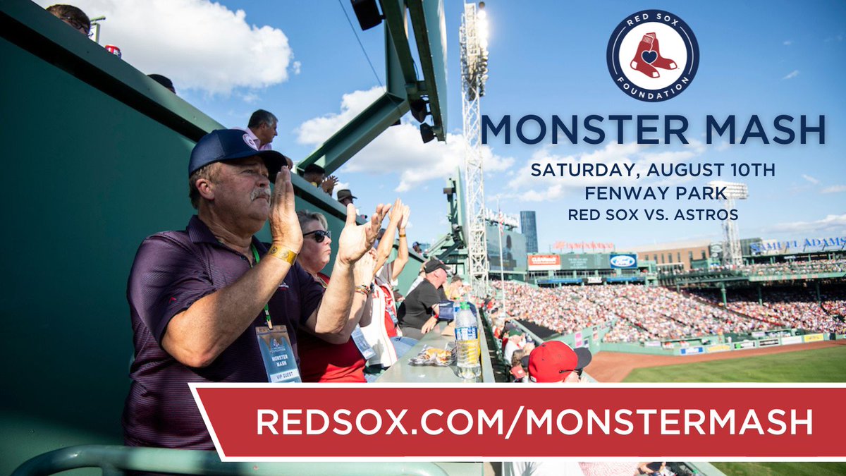 Join us on the Green Monster on August 10th when the Red Sox take on the Astros for our annual Monster Mash! This exclusive party is one you don't want to miss. Head to redsox.com/monstermash to reserve your spot now.