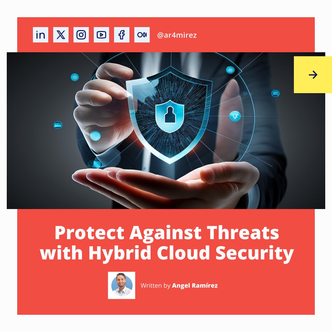 ar4mirez's tweet image. Fight cyber threats with advanced hybrid cloud security 🛡️🚀 Utilize AI-driven detection and automated responses for comprehensive protection. #CyberSecurity #CloudProtection
