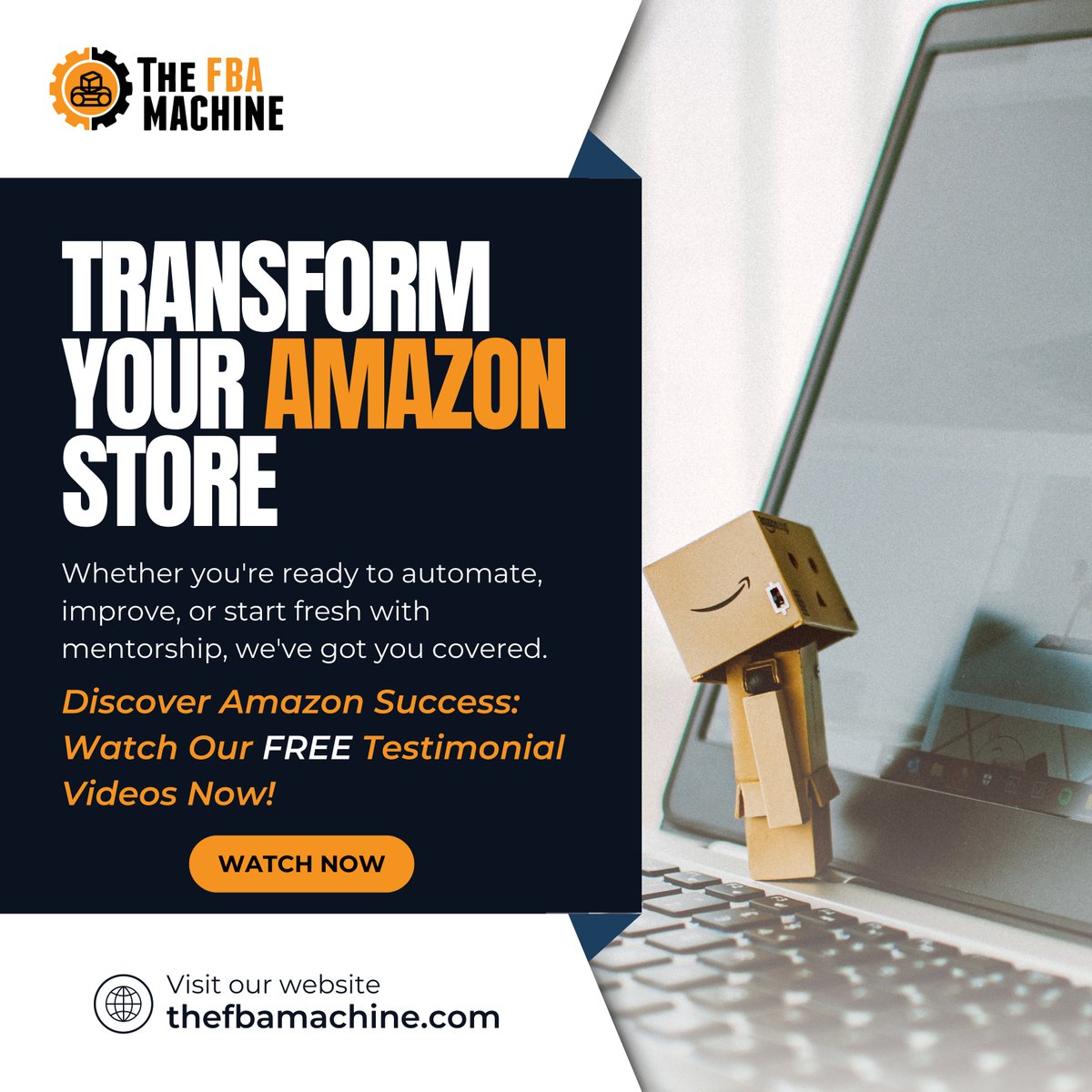 TheFbaMachine's tweet photo. Transform your Amazon Store! 
#AmazonAutomation #EcommerceAutomation #AmazonFBA #FulfillmentByAmazon #AutomatedSelling #OnlineRetail #AmazonSeller #AmazonBusiness #Ecommerce #DigitalCommerce #AutomatedOperations #EfficiencyBoost #AmazonTools #SellOnAmazon #AmazonSuccess https://t.co/zGeuIdhaeT