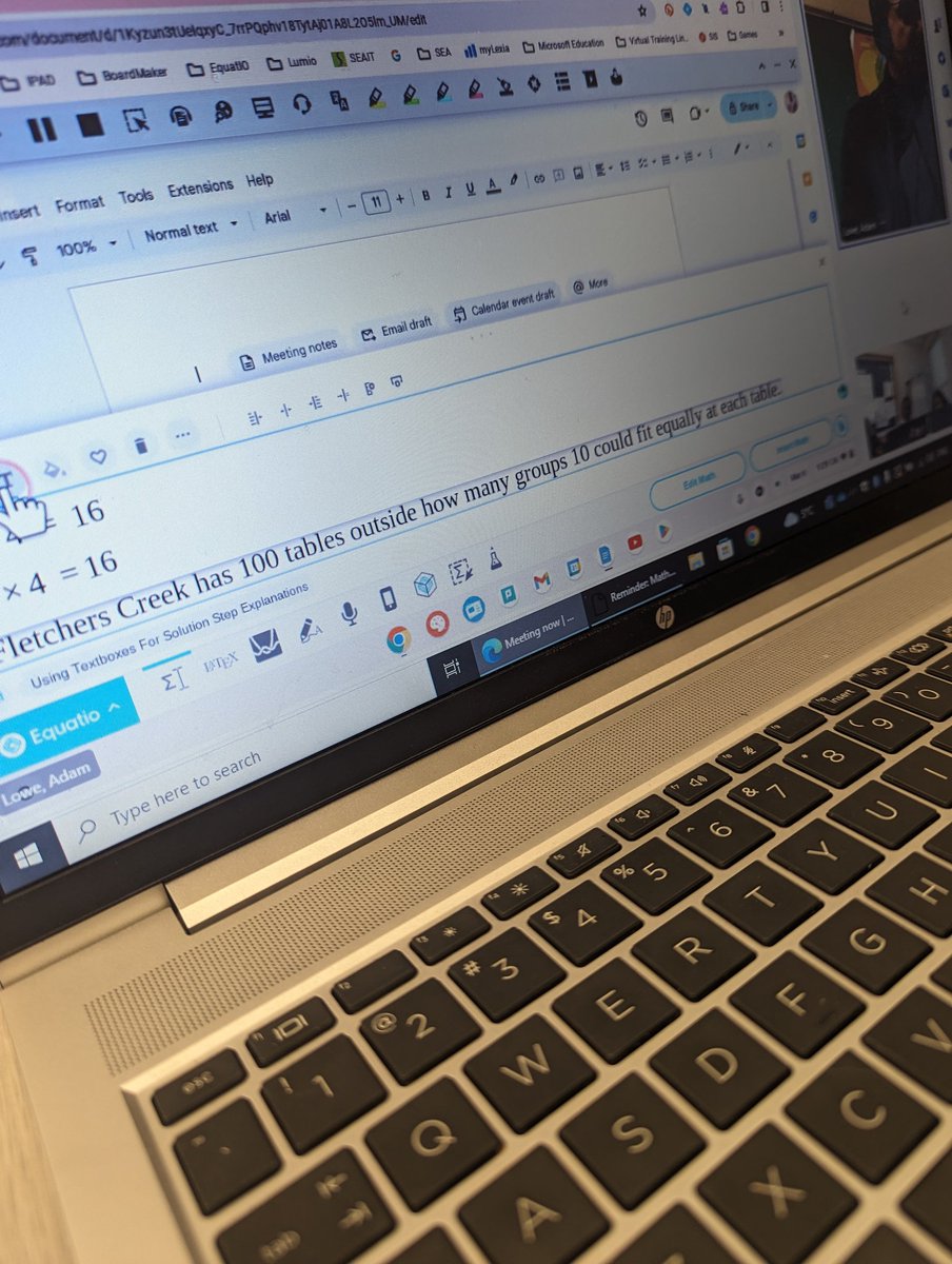 Another great virtual training day. Exploring equatiO and virtual manipulatives. <a href="/PeelSchools/">Peel District School Board</a> the ATRTs are just amazing! <a href="/FletchersSrPS/">Fletcher's Creek Sr. PS</a>